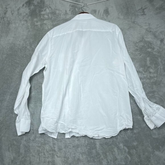Calvin Klein White Dress Shirt XL Regular Fit Performance Stretch d0170 - Picture 5 of 6